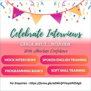 Celebrate Interviews